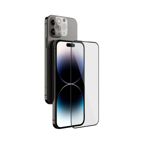 Nillkin Folija za zastitu ekrana glass 2u1 hd za iphone 14 pro max (6.7) crna ( FL10465 ) Cene