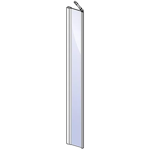 CAMARGUE tuš stena vario S17 (20 x 195 cm, srebrni profili, steklo: 6 mm, premaz wonderclean)