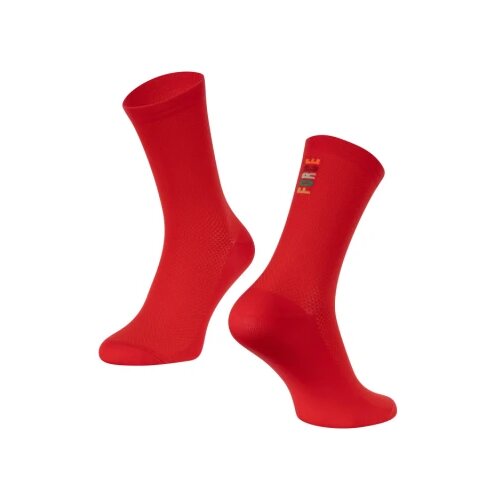 Force Čarape COLOUR duže, crveno S-M/36-41 Slike
