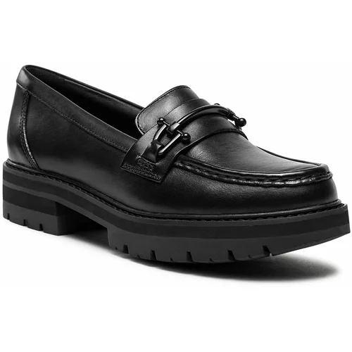 Clarks Nizki čevlji Orianna Bit 261748084 Black Leather