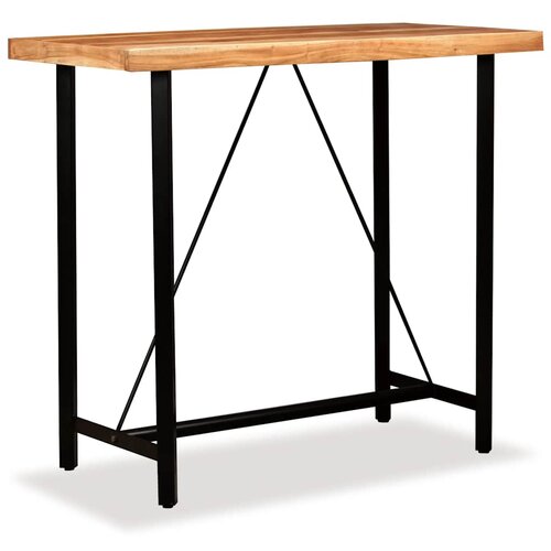  Barski stol od masivnog bagremovog drva 120 x 60 x 107 cm Cijene
