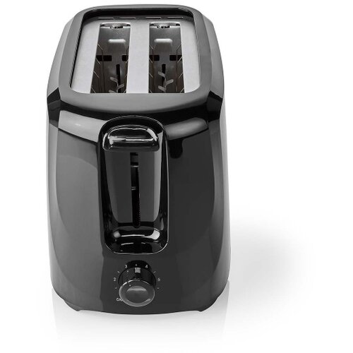 Nedis Toaster z 2 režama in 6 stopnjami pečenja 700W, Črna, (5000277367) Slike