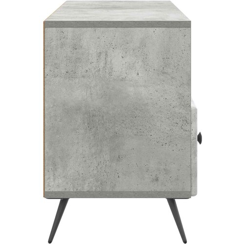  ormar Betonska siva 102 x 34,5 x 50 cm Konstruirano drvo Slike