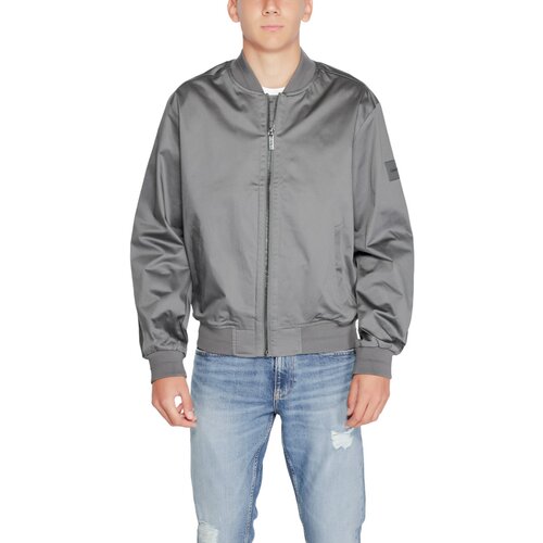 Calvin Klein Jeans Jakne SATEEN STRETCH HERO K10K113496 Siva Cene