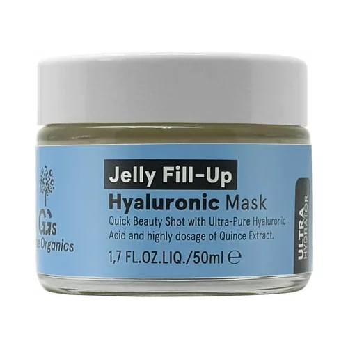 GG's True Organics jelly fill-up hialuronska maska