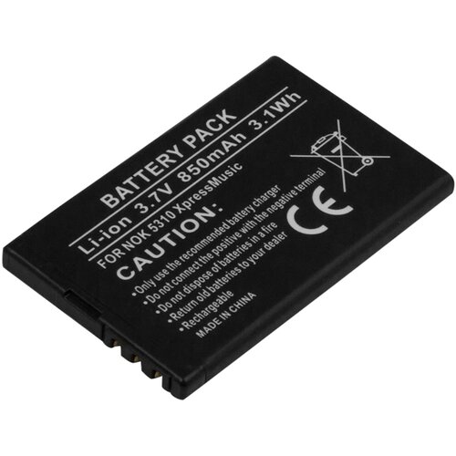 AVIZAR Nadomestna baterija za Nokia 5310 XpressMusic Li-ion 3.7V 850mAh 3.1Wh,, (5000070553) Cene