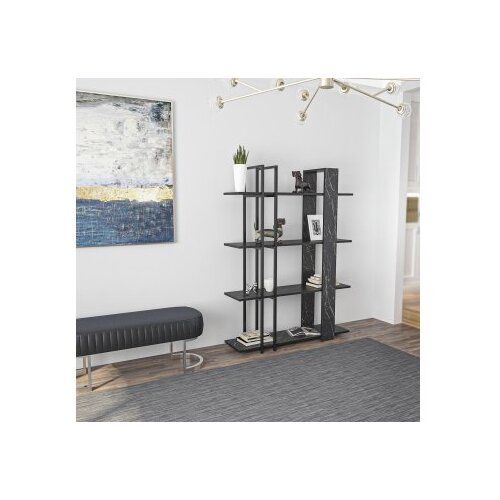 Hanah home polica za knjige onno black white Slike