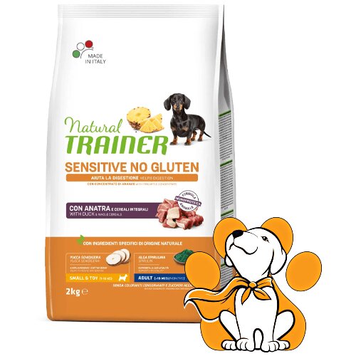 Natural trainer sensitive No Gluten Small&Toy Adult, Duck 2kg, Pačetina Cene