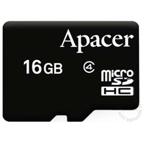 Apacer Micro SD 16GB Class 4, microSDHC 16GB memorijska kartica Slike
