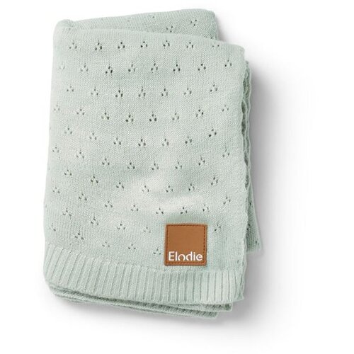 Elodie Details Elodie mineral green pointelle pokrivač Slike