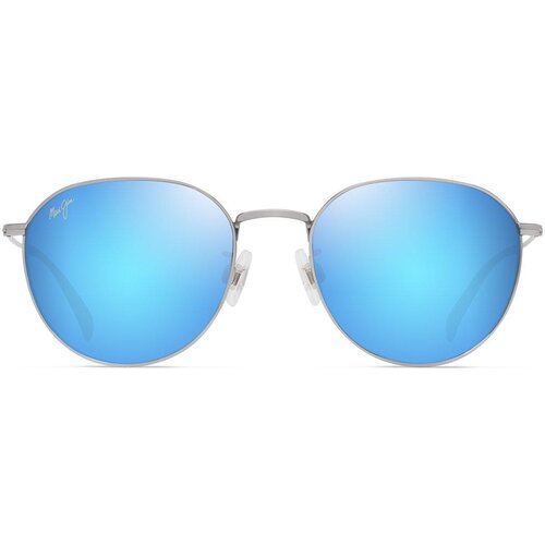 Maui Jim Kauwela MJ0591SA 002 Polarized ONE SIZE (56) Srebrna/Modra Slike