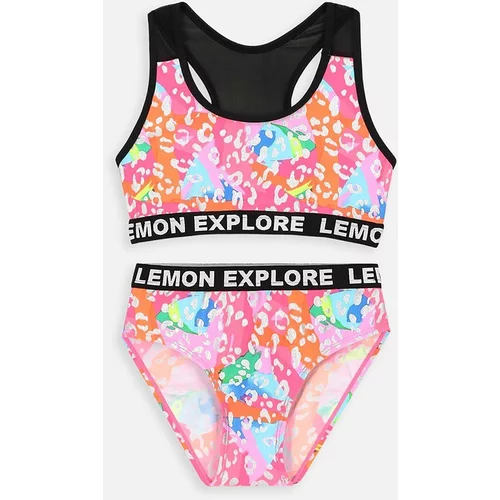 Lemon Explore Dječji dvodijelni kupaći kostim boja: ružičasta
