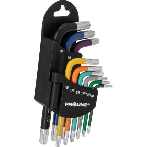 Proline Set ključeva TORX 9 komada T10-T50 48314 Slike
