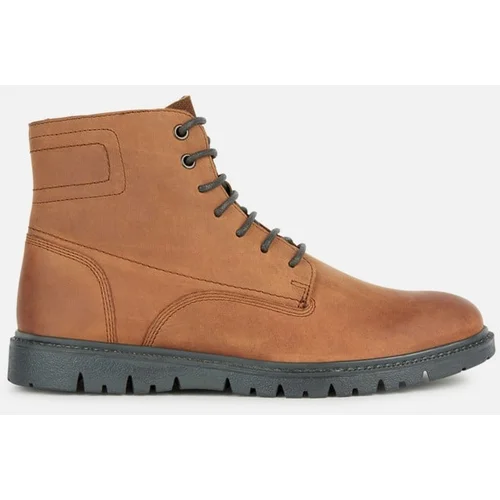 Geox Brown men's ankle boots Ghiacciaio - Men's