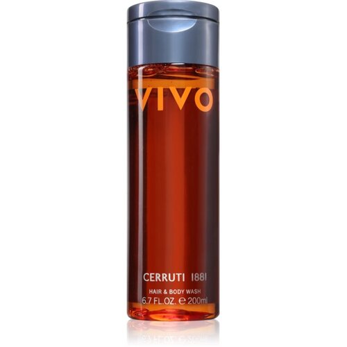 Cerruti 1881 Vivo gel za tu&scaron;iranje za tijelo i kosu za mu&scaron;karce 200 ml Cijene