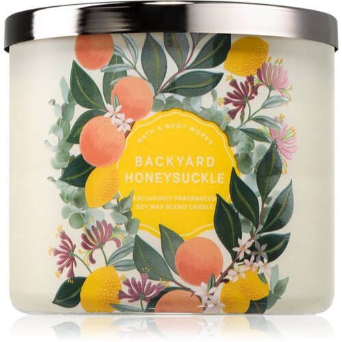 Bath & Body Works Backyard Honeysuckle mirisna svijeća 411 g Cijene