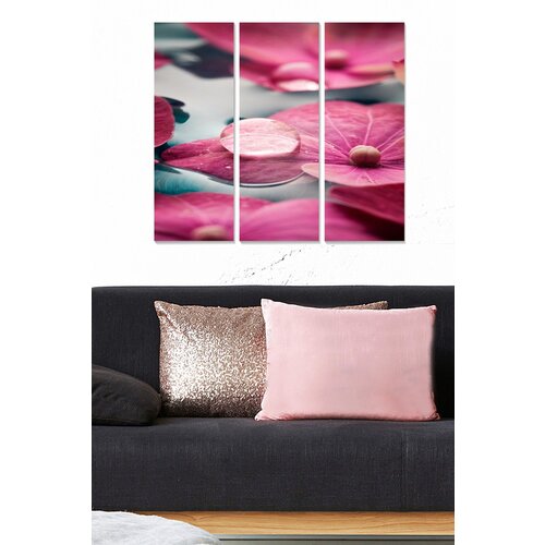 Wallity MDF1346822 multicolor decorative mdf painting (3 pieces) Slike