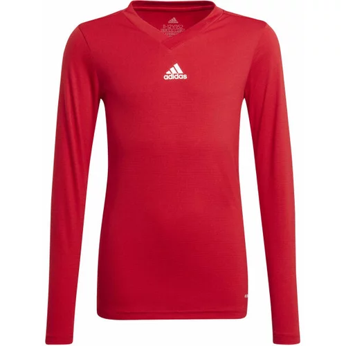 Adidas TEAM BASE TEE Y Dječja majica za nogomet, crvena, veličina
