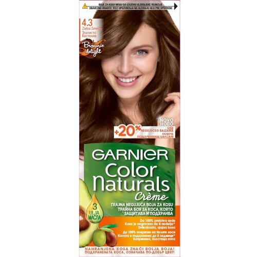 Garnier color naturals boja za kosu 4.3 Cene
