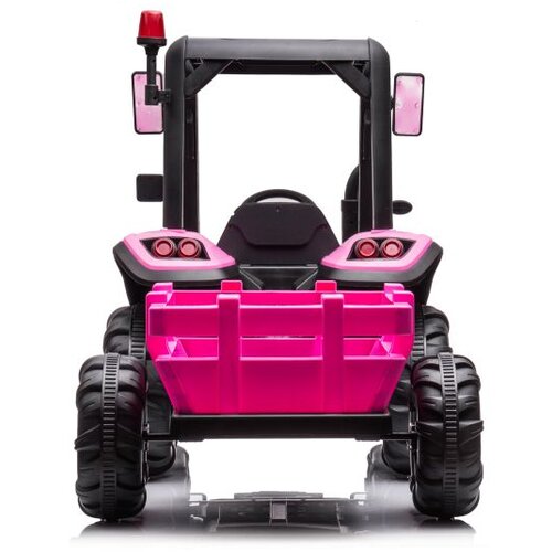 Lean Toys Otro&amp;scaron;ki električni traktor BLT-206 24V 400W Roza lea Slike