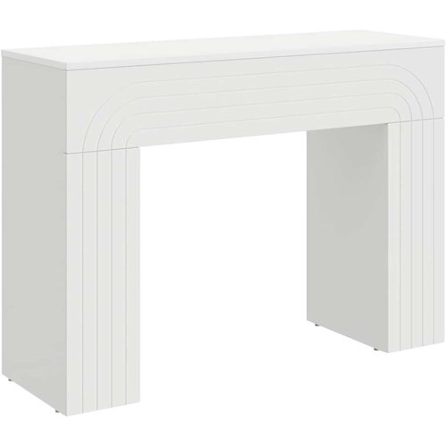  Stolić za kavu Bijela 102 x 35 x 75 cm Konstruirano drvo Cijene