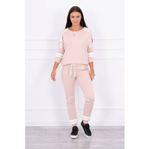 Kesi Set Girl Revolution dark powdered pink Slike