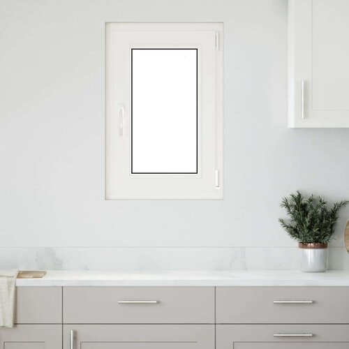 vidaXL podrumski prozor "RISOR" 50x75 cm Okretno-nagibni DIN desni bijeli Cijene