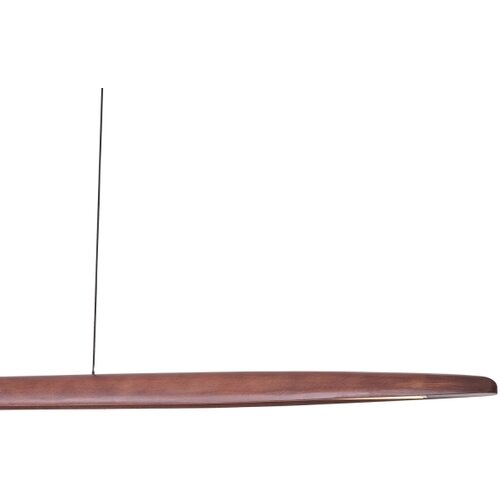  MAXLIGHT P0598 - LED luster na sajli WOODY LED/25W/230V braon/borovina Slike