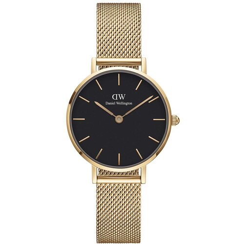 Daniel Wellington Ura Petite 28 Evergold ženska, zlata barva Cene