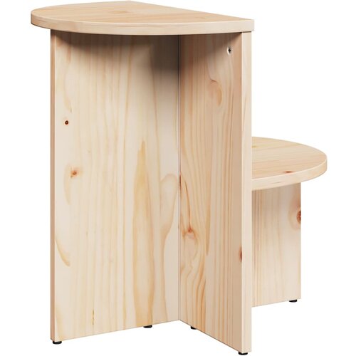  Kava Stol Prirodna 50 x 40 x 50 cm Masivna borovina Slike