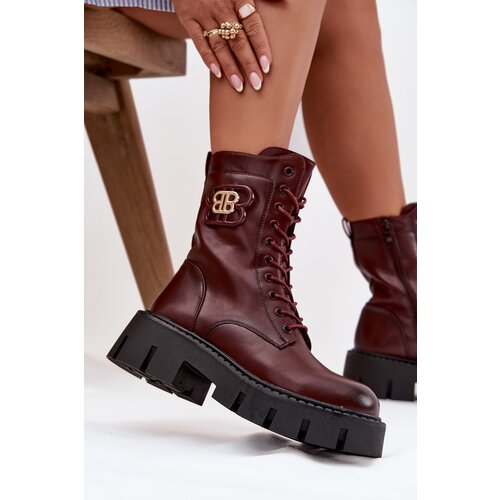 Boto Insulated workery women's with ornament Bordeaux Melisse Cijene