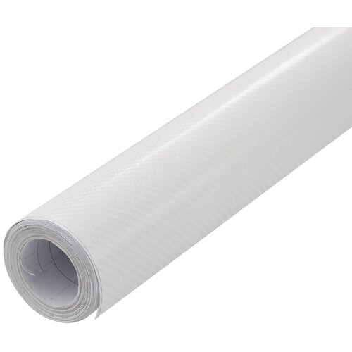  Folije za automobil 2 kom 4D bijele 100 x 150 cm Slike