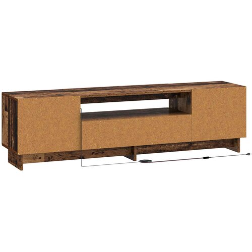  LED TV kabinet Staro drvo Konstruirano drvo Slike