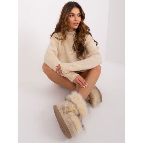 RUE PARIS Dress-LC-SK-0568.01P-light beige Cijene