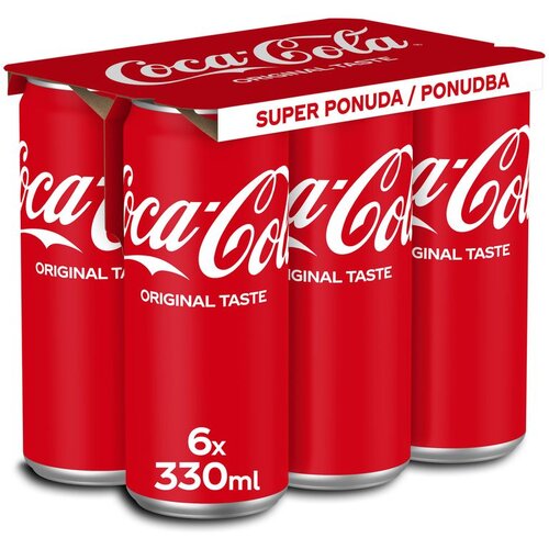Coca-Cola 0,330l 6pack limenka Cene