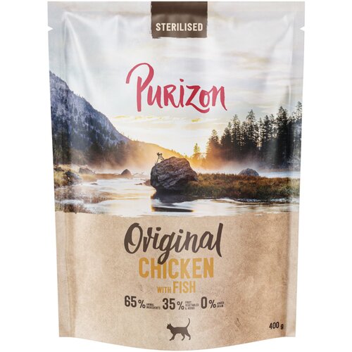 Purizon Cat Sterilised piletina i riba &ndash; Original Daily 65% NOVO - 400 g Cijene