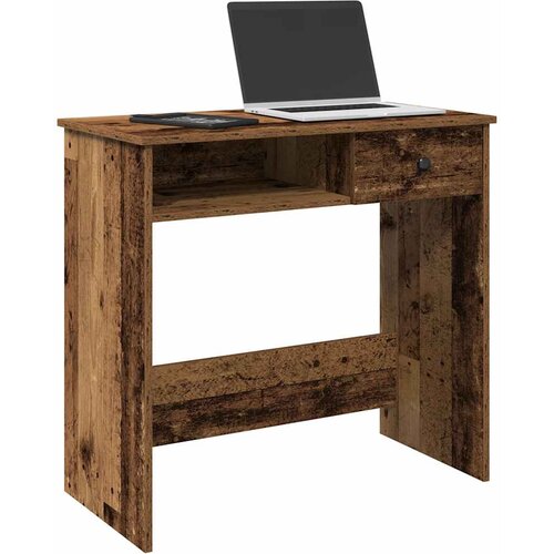 vidaXL Pisalna miza starinski les 80x40x75 cm inženirski les Cene