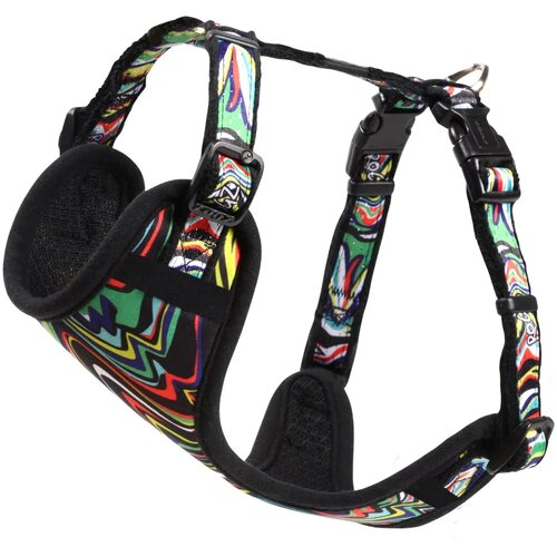 Rogz fashion comfy am za male pse sa postavljenim grudnjakom s &amp;mdash; obim grudi 33&amp;ndash;44 cm divlja srca Slike