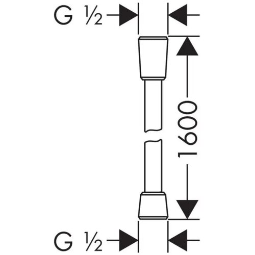 Hansgrohe 28276700 Isiflex tuš cev 1,6 m Cene