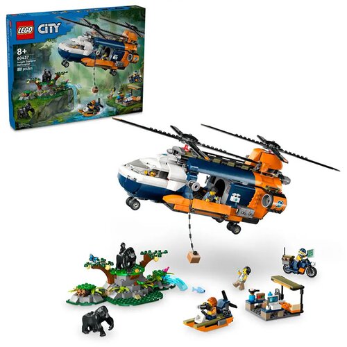 Lego City: Helikopter v postojanki raziskovalca džungle Cene
