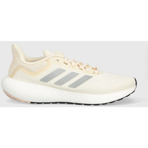 Adidas Teka&amp;scaron;ki čevlji Pureboost Jet, bež barva Slike