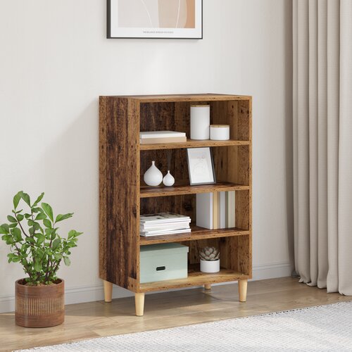 vidaXL s policom Staro drvo 57 x 35 x 90 cm Konstruirano drvo Cene
