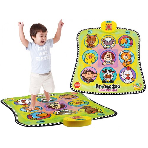  Pleasna podloga Twister Zoo sa raznim životinjama Slike