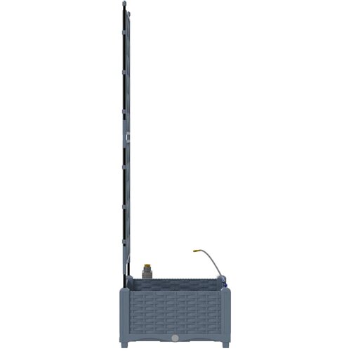  Vrtna saksija Svijetlo siva 40 x 40 x 126 cm Plastika Slike
