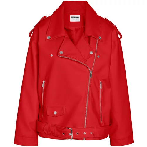 Noisy_May Prijelazna jakna 'PAULINA' vatreno crvena