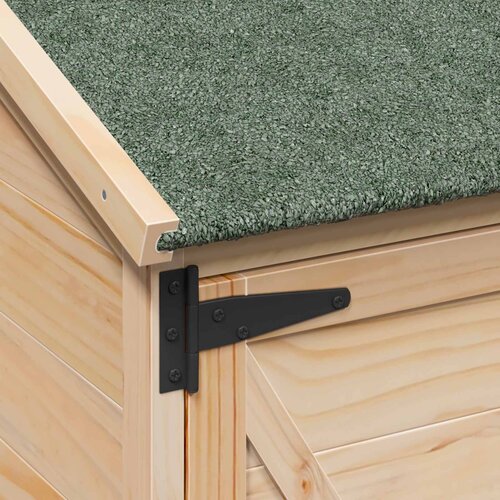  Vrtna &amp;Scaron;upa Prirodna 106 x 56 x 113,5 cm Konstruirano drvo Slike