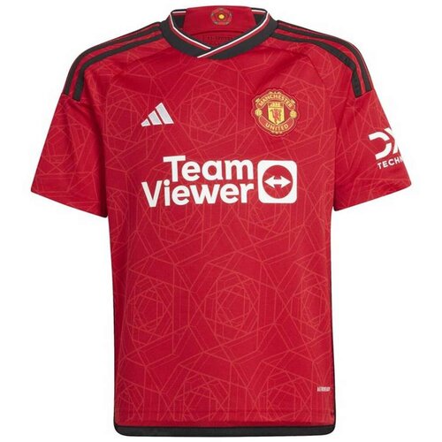  Dječja Majica Kratkih Rukava za Nogomet Adidas Manchester (7-8 Godina) Slike