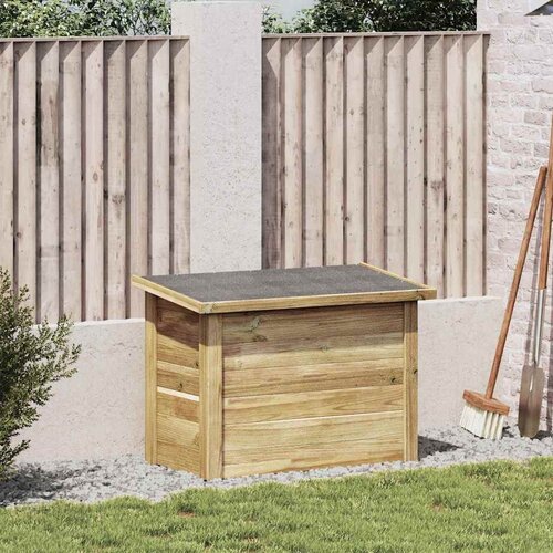  Kutija za spremanje s pohranom Prirodna 80 x 44,5 x 57,5 cm Cijene