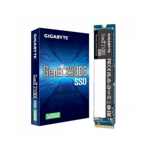Gigabyte SSD Gen3 2500E-500 GB-PCle 3.0x4 (NVMe) Cene