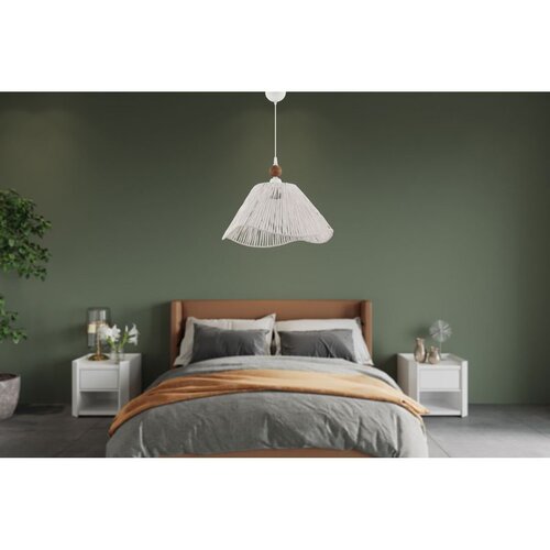 Opviq Sukne W - White, Brown WhiteBrown Chandelier Cene